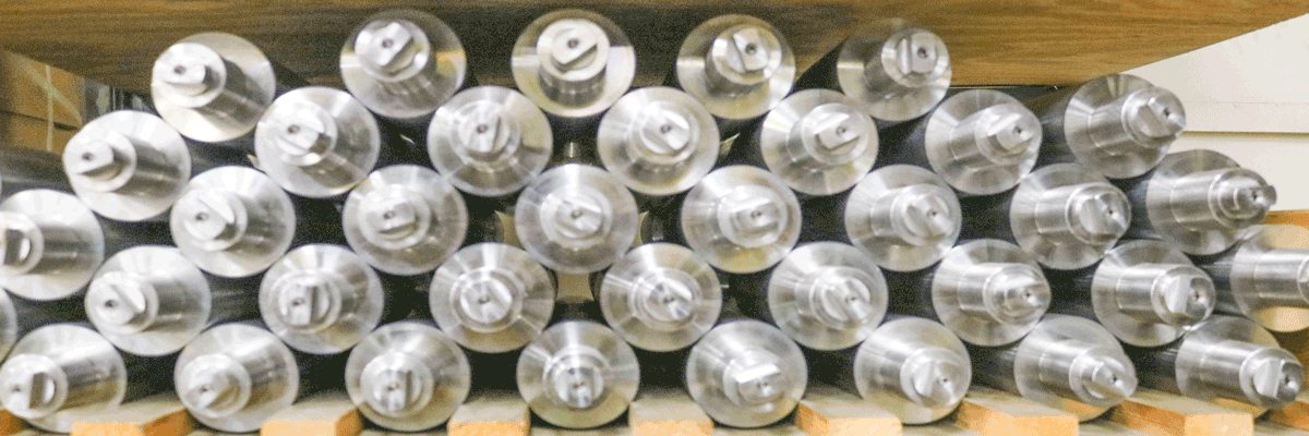 Newly Manufactured Anilox Rolls